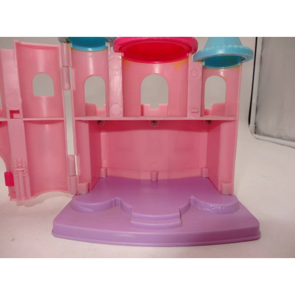 Hello Kitty Castle king queen Blue Box play set Toho Polly Pocket miniature Rare